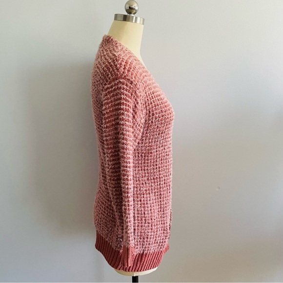 Moral Fiber Striped Open Cardigan- Size Medium - Picture 3 of 5